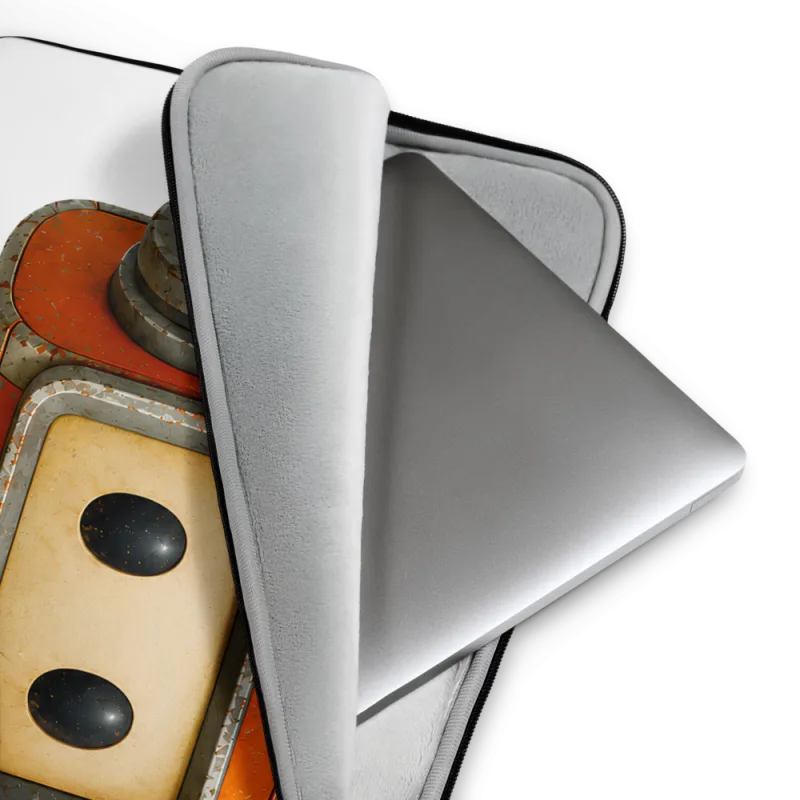 Nano Bot Head Laptop Sleeve
